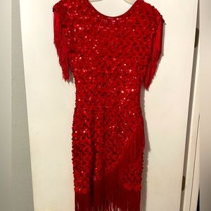 Ruby Red Holiday dress